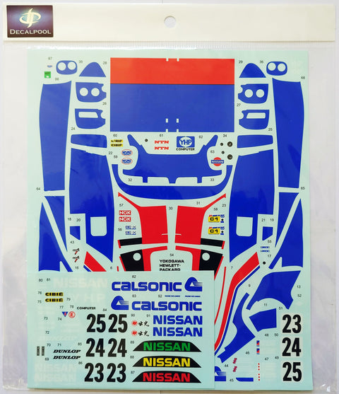 デカールプール DP320 1/24 日産 R89C カルソニック ル・マン 1989