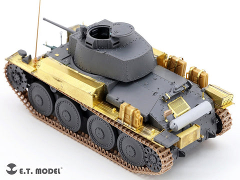 E.T.モデル E35-312 1/35 WWII ドイツ 38(t) E/F型 軽戦車(タミヤ35369用) エッチングパーツ