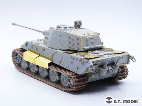 E.T.モデル E35-317 1/35 WWII ドイツ キングタイガー(ヘンシェル 1945年2月生産車)(ホビーボス用) エッチングパーツ