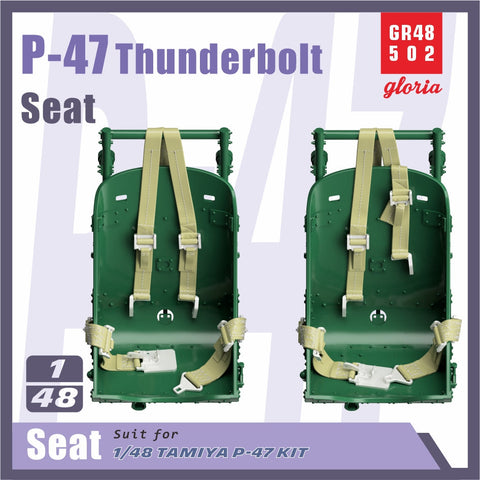 ETモデル GR48502 1/48 P-47D シート (後期型)(タミヤ用)