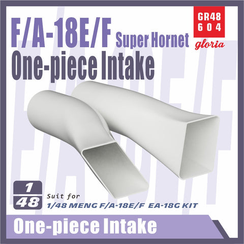 ETモデル GR48604 1/48 F/A-18E/F スーパーホーネット ワンピースインテーク(Meng用)