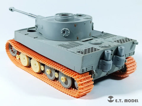 E.T.モデル P35-005 1/35 WWII ドイツ タイガーI 可動履帯 極初期ミラータイプ