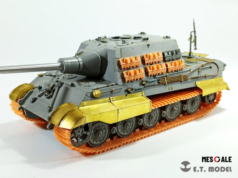 ETモデル P35-012 1/35 WWII ドイツ キングタイガー/ヤークトタイガー ワークブル履帯(3Dプリント)