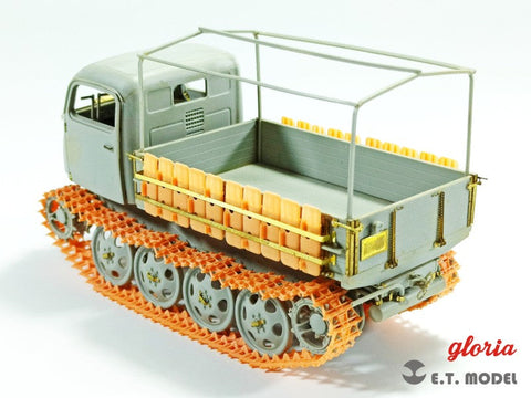 ETモデル P35-029 1/35 東部用装軌式牽引車  Kgs 66/340/120 ワークブル履帯 (ドラゴン/DAS-WERK用)