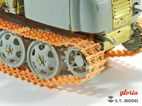 ETモデル P35-029 1/35 東部用装軌式牽引車  Kgs 66/340/120 ワークブル履帯 (ドラゴン/DAS-WERK用)