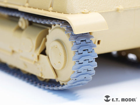 ETモデル P35-032 1/35 WWII フランス ソミュア S35 歩兵戦車 ワークブル履帯 (タミヤ用)