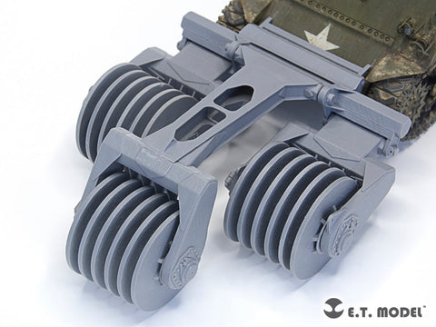 ETモデル P35-041 1/35 WWII アメリカ軍 T1E1 "Earthworm" マインエクスプローダー (for 後期型 M32B1 フル) (アスカ/タスカ用)
