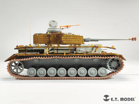 ETモデル P35-044 1/35 WWII ドイツ III号IV号戦車（Ostketten）ワークブル履帯(3Dプリント)