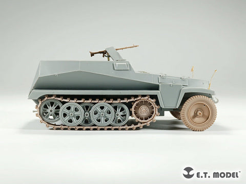 E.T.モデル P35-066 1/35 WWII ドイツ Sd.Kfz.250装甲兵員輸送車/Sd.Kfz.10用 起動輪&スプロケット履帯セット(ドラゴン用)