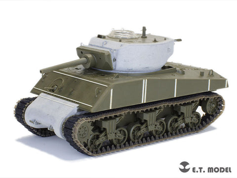 ETモデル P35-082 1/35 WWII アメリカ軍 M4 シャーマン T48 w/duck bill（Type 1） ワークブル履帯(3Dプリント)