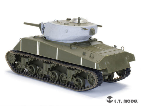 ETモデル P35-082 1/35 WWII アメリカ軍 M4 シャーマン T48 w/duck bill（Type 1） ワークブル履帯(3Dプリント)