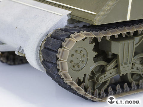 ETモデル P35-082 1/35 WWII アメリカ軍 M4 シャーマン T48 w/duck bill（Type 1） ワークブル履帯(3Dプリント)