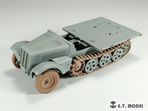 E.T.モデル P35-124 1/35 WWII ドイツ Sd.Kfz.250/Sd.Kfz.10用 自重変形タイヤ(ドラゴン用)