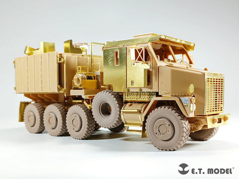 E.T.モデル P35-126 1/35 現用 アメリカ M1070 戦車運搬トレーラー自重変形タイヤ(ホビーボス用)