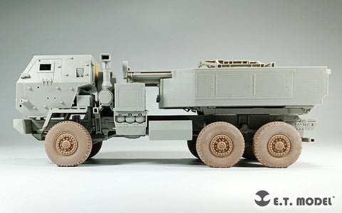 E.T.モデル P35-127 1/35 アメリカ M142高機動ロケット砲システム(ハイマース) 自重変形タイヤセット(トランペッター用)