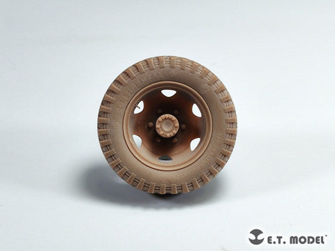 E.T.モデル P35-137 1/35 WWII ドイツ シュタイヤー1500A/1500A-1用自重変形タイヤ(タミヤ用)