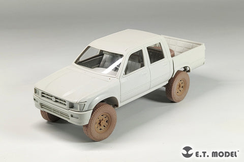 ETモデル P35-163 1/35 ピックアップトラック たわんだホイール タイプ2