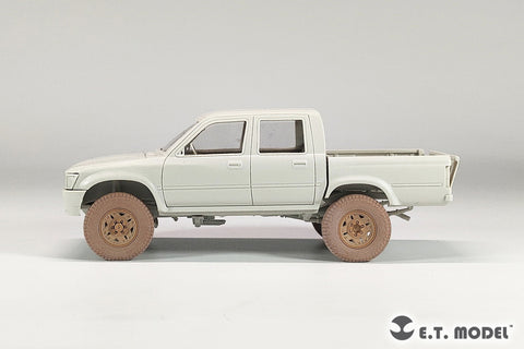 ETモデル P35-163 1/35 ピックアップトラック たわんだホイール タイプ2