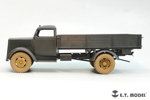 ETモデル P35-169 1/35 WWIIドイツ 3t 4x2 カーゴトラック たわんだホイール