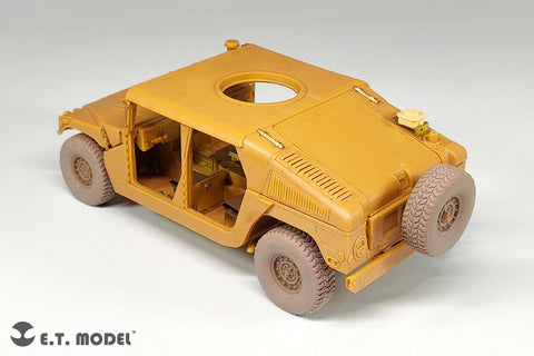 ETモデル P35-173 1/35 現用アメリカ M1114 ハンヴィー たわんだホイール