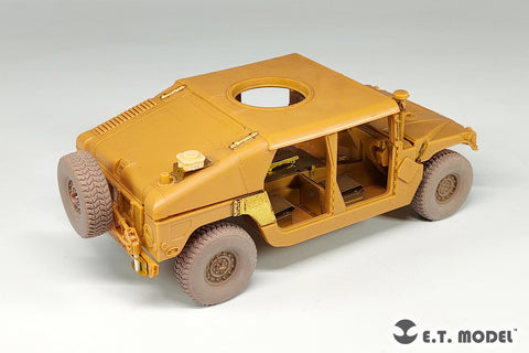 ETモデル P35-173 1/35 現用アメリカ M1114 ハンヴィー たわんだホイール