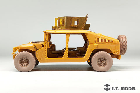 ETモデル P35-173 1/35 現用アメリカ M1114 ハンヴィー たわんだホイール