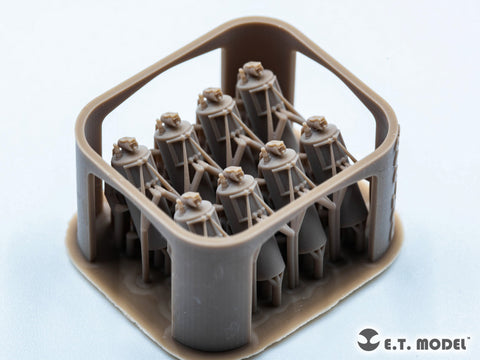 ETモデル P35-226 1/35 WWIIドイツ 消火器セット(後期型)