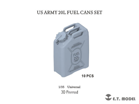 E.T.モデル P35-240 1/35 アメリカ陸軍 20リットル燃料缶セット(3Dプリント)