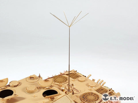 E.T.モデル P35-271 1/35 WWII ドイツ 1.8m星形アンテナセット