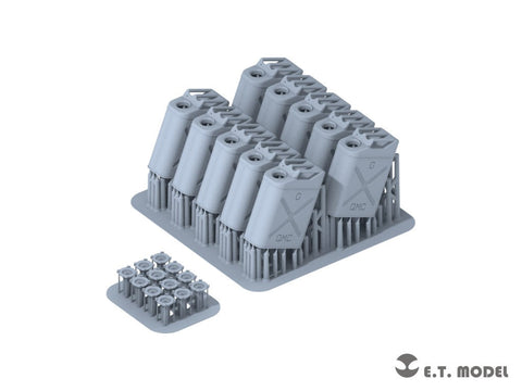 E.T.モデル P35-324 1/35 WWII アメリカ陸軍 20L 燃料用ジェリカンセット