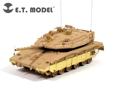 E.T.モデル S35-009 1/35 イスラエル メルカバ Mk.IV戦車 バリューパッケージ(ホビーボス82429用)