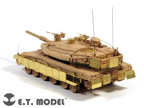 E.T.モデル S35-009 1/35 イスラエル メルカバ Mk.IV戦車 バリューパッケージ(ホビーボス82429用)