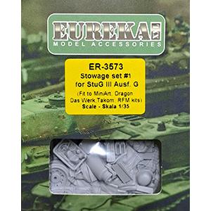 エウレカXXL ER-3573 1/35 III号突撃砲G型積荷セット（RFM 5069,MiniArt 35336,Das Werk DW35021,Takom 8006用）