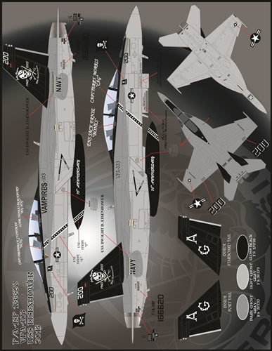 ファーボール 48-067 1/48 F-18F VFA-103ビクトリー スーパーホーネット