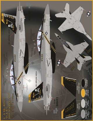 ファーボール 48-067 1/48 F-18F VFA-103ビクトリー スーパーホーネット
