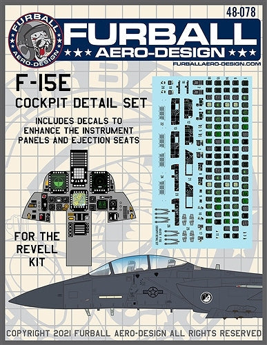 ファーボール 48-078 1/48 F-15E コクピット ディテールセット