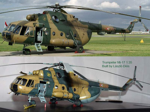 HADモデル 35010 1/35 Mi-17 P デカールシート (トランぺッター用)