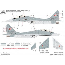 HADモデル 48240/2023 1/48 ハンガリーのMiG-29 NATO軍デカールシート