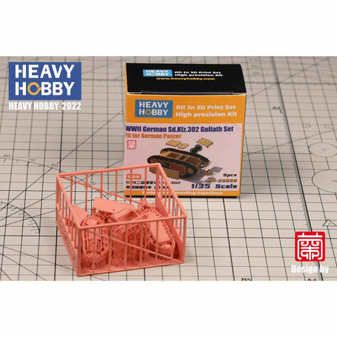 ヘビーホビー HH-35059 1/35 WWII ドイツ Sd.Kfz.302 ゴリアテ 軽爆薬運搬車輌 フルインテリア