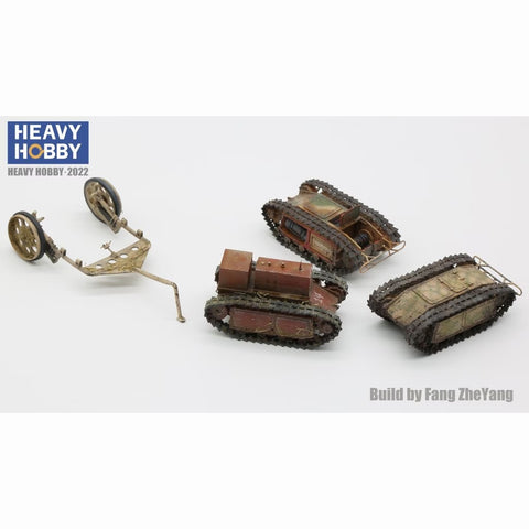 ヘビーホビー HH-35061 1/35 WWII ドイツ Sd.Kfz.302 ゴリアテ 軽爆薬運搬車輌 フルインテリア 1+1