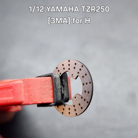 カレドモデル D028 1/12 ヤマハ TZR250 [3MA]用 メタルディスクブレーキ (ハセガワ用)