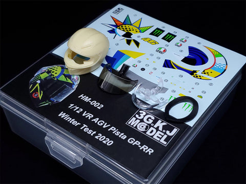 カレドモデル HM002 1/12 VR AGV ピスタ GP-RR ウィンターテスト 2020
