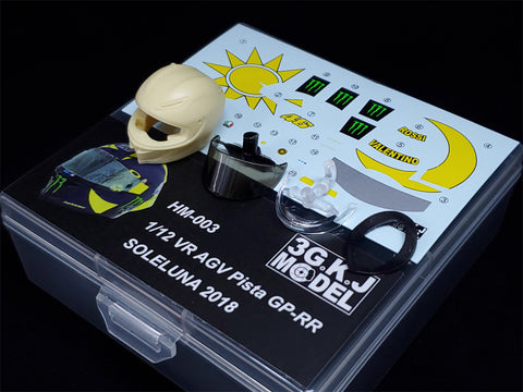 カレドモデル HM003 1/12 VR AGV ピスタ GP-RR ソレルナ 2018