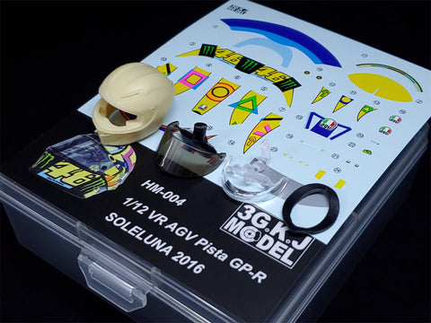 カレドモデル HM004 1/12 VR AGV ピスタ GP-R ソレルナ 2016