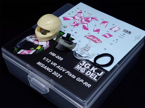 カレドモデル HM009 1/12 VR AGV ピスタ GP-RR ミサノ 2021