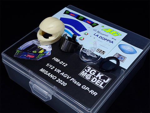 カレドモデル HM012 1/12 VR AGV ピスタ GP-RR ミサノ 2020