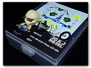 カレドモデル HM015 1/12 JM AGV ピスタ GP-RR 2021