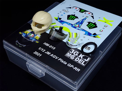 カレドモデル HM015 1/12 JM AGV ピスタ GP-RR 2021