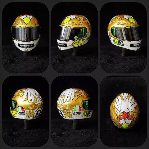 カレドモデル HM016 1/12 VR AGV GP-Tech チキンチャンピオンシップ 2009