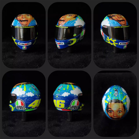 カレドモデル HM019 1/12 VR AGV GP-Tech マイフェイス ムジェロ 2008